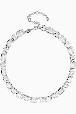 Swarovski Millenia Necklace in Rhodium-plated Metal