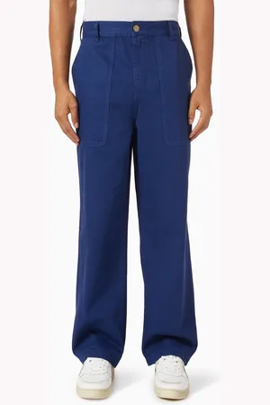 Palmes Logo-patch Trousers in Cotton
