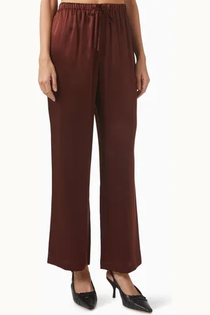 Reformation Olina Pants in Silk