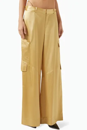 Danamè Harper Cargo Pants in Acetate Blend