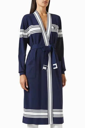 Elisabetta Franchi Contrasting-bands Cardigan in Viscose