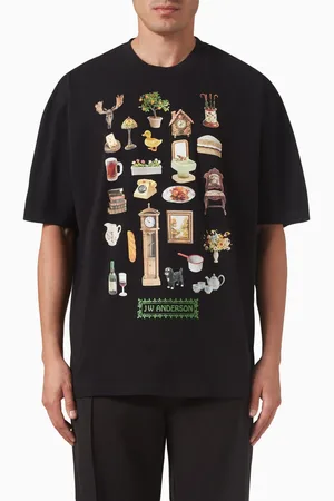 J.W.Anderson Diorama Printed T-shirt in Jersey