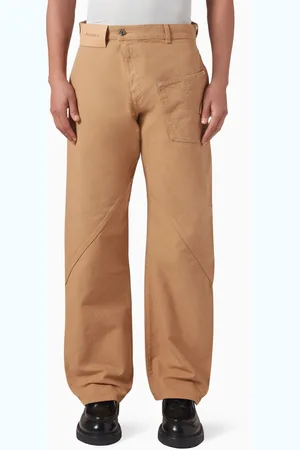 J.W.Anderson Twisted Workwear Pants in Cotton