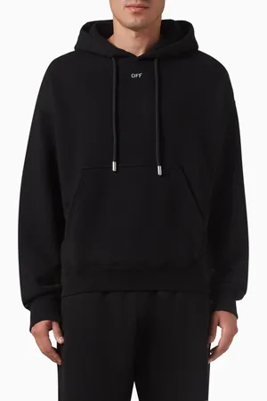 OFF-WHITE Vibe Arrow Skate Hoodie in Cotton