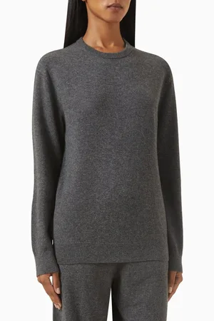 12 STOREEZ Crewneck Sweater in Wool-cashmere Blend