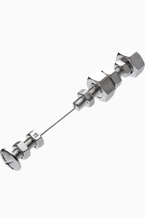 Maison Margiela Bolt & Nut Brooch in Brass