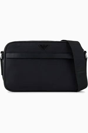 Emporio Armani Eagle Logo Crossbody Bag in Nylon