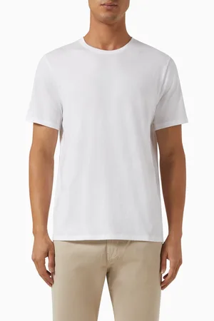 Vince Crew Neck T-shirt in Pima Cotton