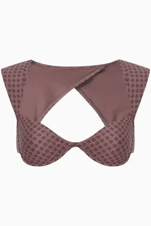 Tropic of C Bella Bikini Top in ECONYL® Regenerated Nylon-blend