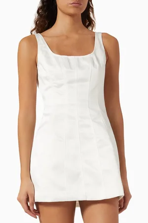 Elle Zeitoune Josephine Mini Dress in Satin