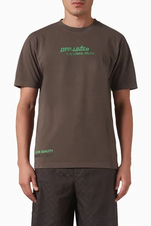 OFF-WHITE Barber 3 T-shirt in Cotton
