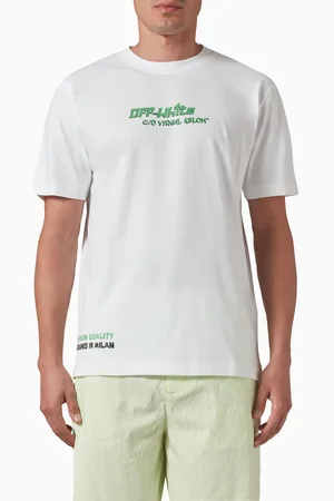 OFF-WHITE Barber 1 T-shirt in Cotton