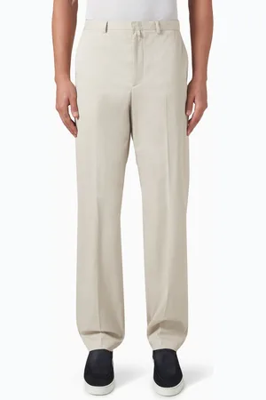 12 STOREEZ Classic Chino Pants in Cotton