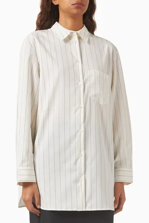 12 STOREEZ Single-pocket Shirt in Cotton