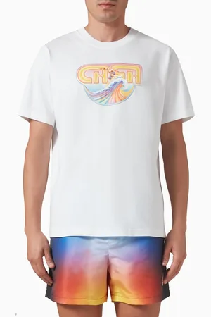 Casablanca Casa Surf T-shirt in Cotton Jersey