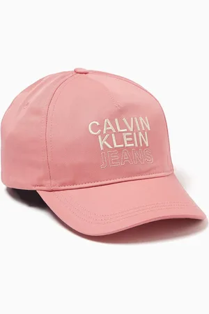 Calvin Klein Logo Baseball Cap in Organic Cotton