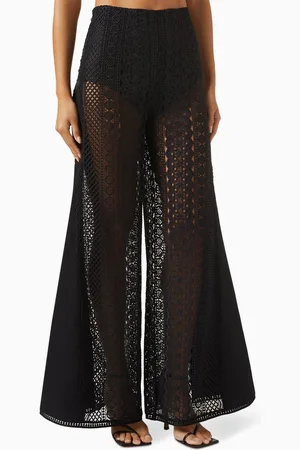CHARO RUIZ IBIZA Orsie Wide-leg Pants in Guipure Lace