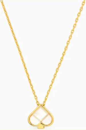 Kate Spade So Spade Mini Pendant Necklace in Gold-plated Metal