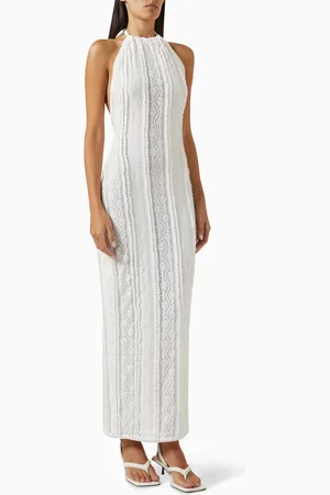 CHARO RUIZ IBIZA Thea Open-back Maxi Dress in Cotton