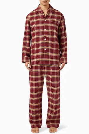 DEREK ROSE Kelburn 48 Pyjama Set in Brushed Cotton Flannel