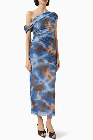 Significant Other Drew Midi Dress in Mesh
