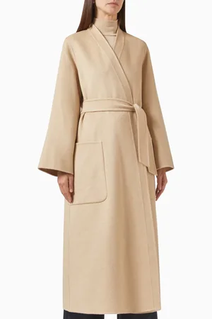 Max Mara Vezzoso Coat in Camel-hair