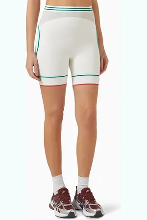 Casablanca Seamless Sports Shorts in Nylon Blend