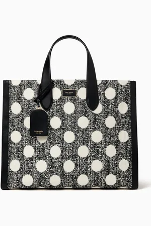 Kate Spade Large Manhattan Tote Bag in Tweed