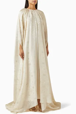 SHATHA ESSA Gathered Neck Co-ord Set