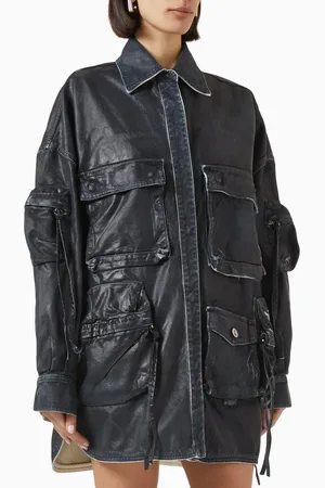 The Attico Multi-pocket Jacket in Cotton