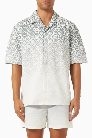 Casablanca Gradient Monogram Shirt in Cotton