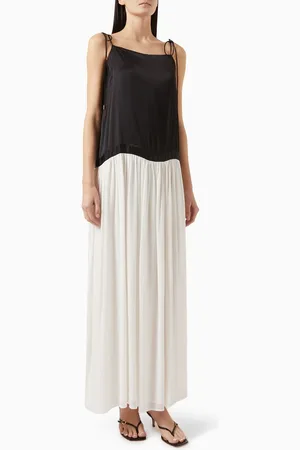 Cin Cin Deco Maxi Dress in Viscose