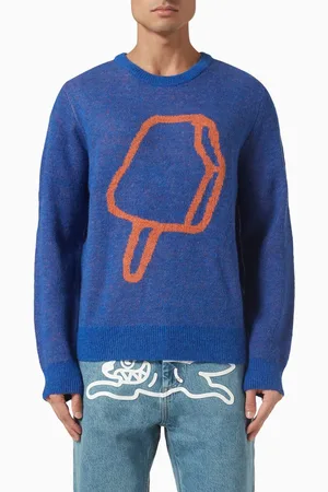 ICECREAM Popsicle Crewneck Sweater in Wool Blend