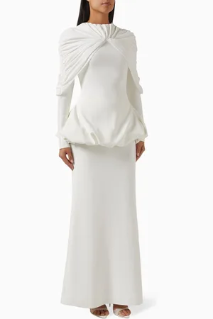 CHATS BY C.DAM Aether Top & Skirt Set in Stretch Double Jersey