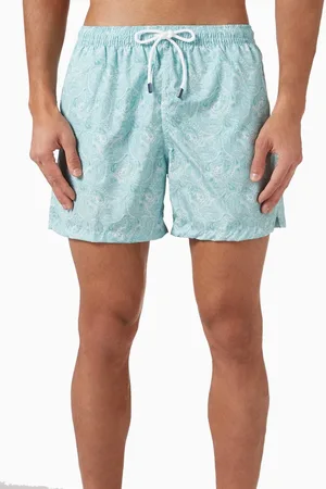 FEDELI Madeira Printed Swim Shorts