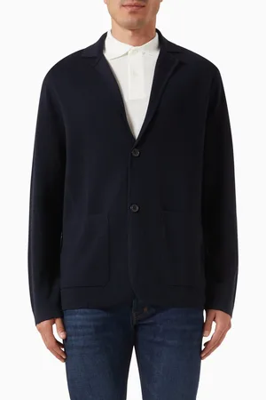 Paul Smith Knit Blazer in Merino Wool