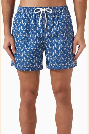 FEDELI Madeira Printed Swim Shorts