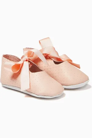 Tartine Et Chocolat Bow-detail Ballet Flats in Leather