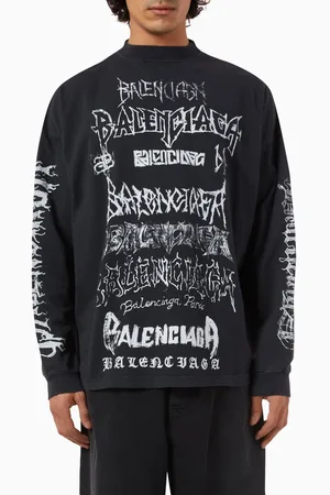 Balenciaga DIY Metal Medium Fit T-shirt in Cotton Jersey