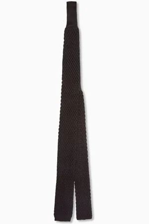 Giorgio Armani Square & Dots Woven Tie in Silk