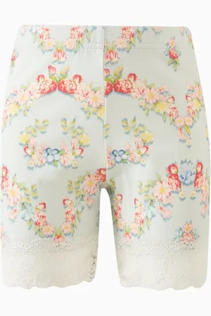 RASPBERRY PLUM Liza Lace-trim Shorts in Jersey
