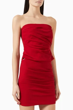 The Sei Pleated Bustier Top