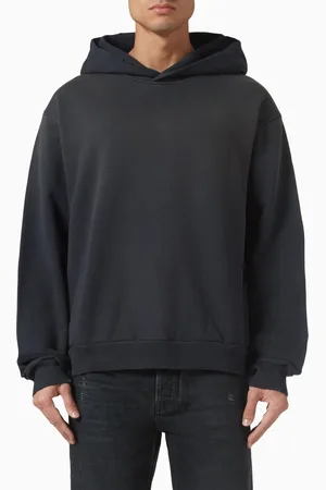 Acne Studios Logo Hoodie in Cotton Fleece