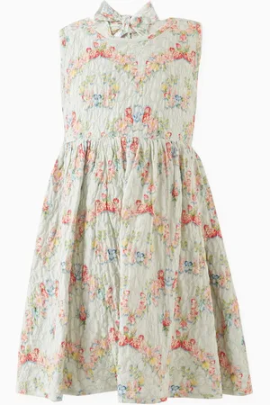 RASPBERRY PLUM Dalia Flared Dress in Cotton