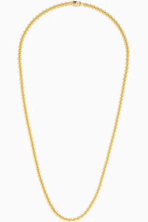Hatton Labs Areole Chain Necklace in 14kt -plated Sterling Silver