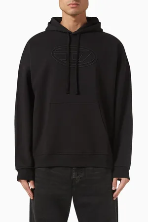 Diesel S-ummer Big Oval Hoodie in Cotton