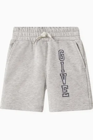 Givenchy Logo Shorts in Cotton Jersey