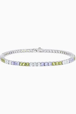 Hatton Labs Classic Tennis Bracelet in Sterling Silver