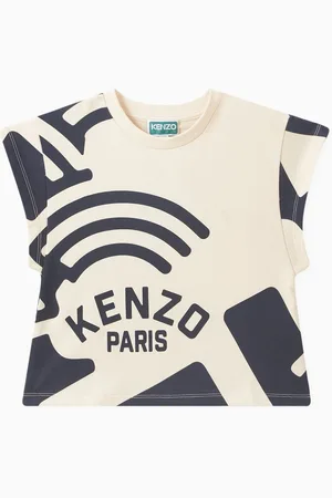 Kenzo Logo Print T-Shirt in Cotton