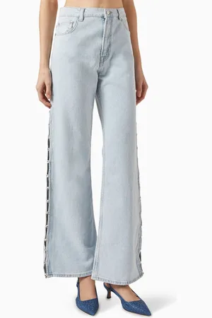Maje Perlina Flared Jeans in Denim